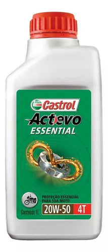 Óleo Castrol Actevo Moto 4t 20w 50 Mineral Essential 1 Litro