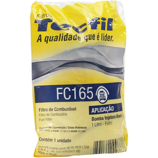 Filtro Combustível Tecfil Fc165